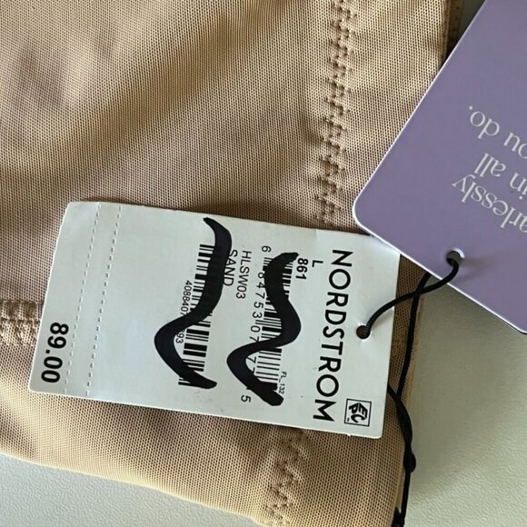 NWOT Honeylove SuperPower High Compression Breathable Sculpt Shorts in Sand XL - Picture 6 of 7